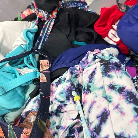 SWIMWEAR MYSTERY BOX Swimsuits Bikinis One Piece Two Piece Cover Ups Bottoms Top - Picture 5 of 7